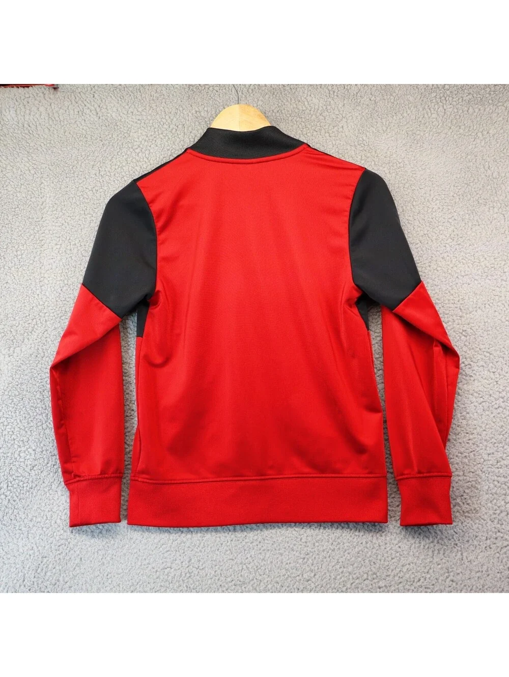 Jordan Jacket Youth Boys Medium 10-12 Black Red Track Bred